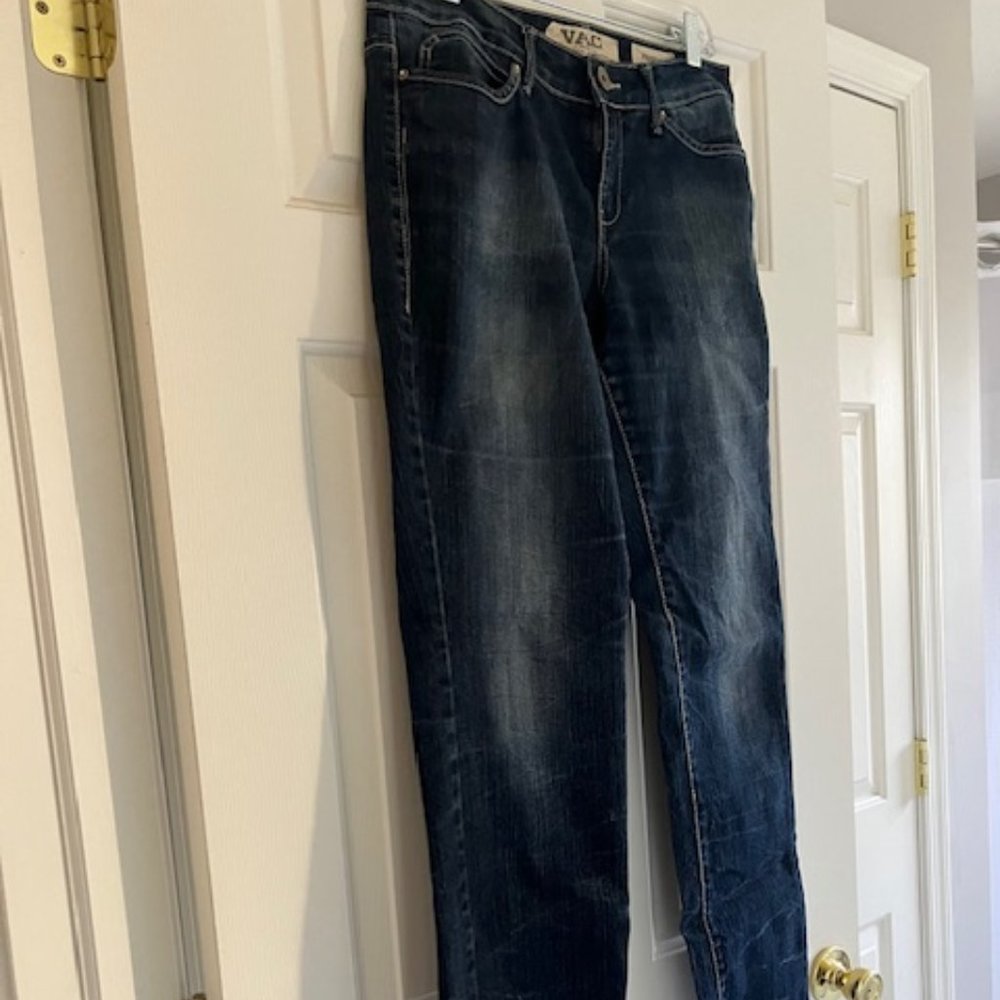 Women's Dark Wash Blue Jeans